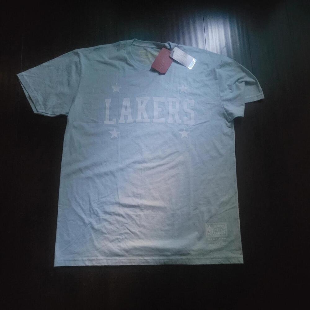 Nwt Los Angeles Lakers Mitchell And Ness Hardwood Classics Shirt Size Xl